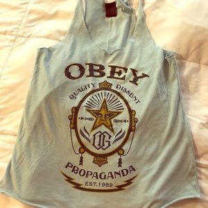 Obey tank top